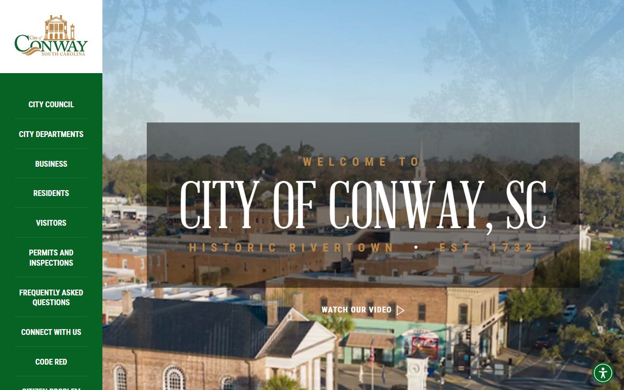 City of Conway website bench warrants resources