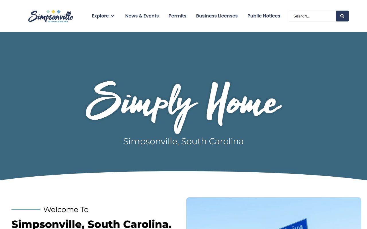 City of Simpsonville website bench warrants resources